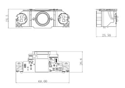 MI30-100 Iris Camera Module 3.2W Iris Recognition Module 850nm Imaging band — view 7
