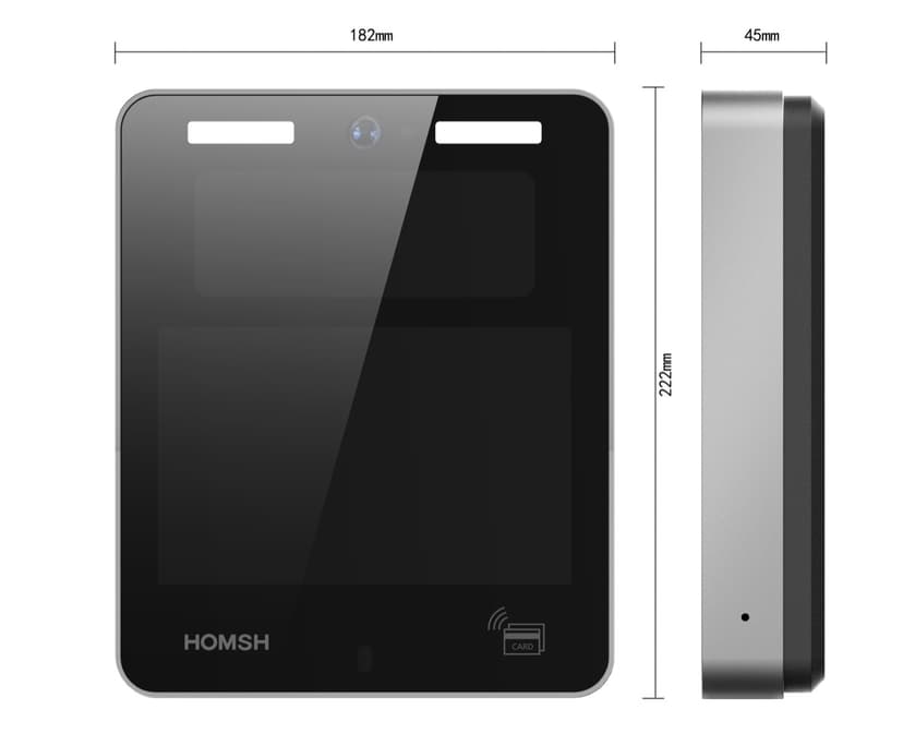 D30-10000 1.5s Iris Access Control Non Condensing Face Recognition 100cm